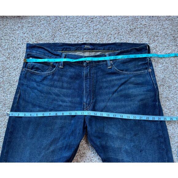 POLO RALPH LAUREN Hampton Relaxed Straight Jeans/Pants Men's size 38X32 - Picture 10 of 10